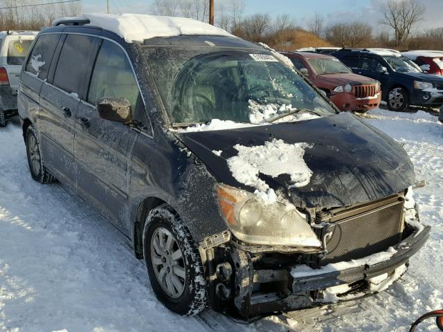 5FNRL38678B080516 - 2008 HONDA ODYSSEY EX BLUE photo 1