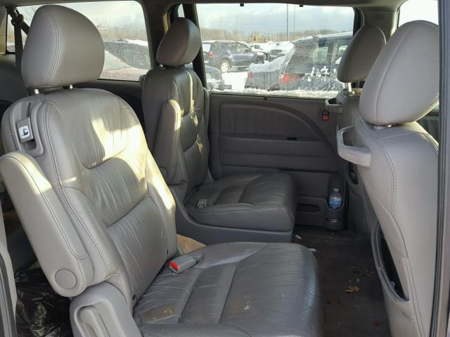 5FNRL38678B080516 - 2008 HONDA ODYSSEY EX BLUE photo 6