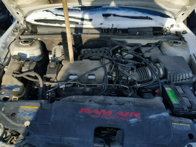 1G2NW12E33C191388 - 2003 PONTIAC GRAND AM G WHITE photo 7