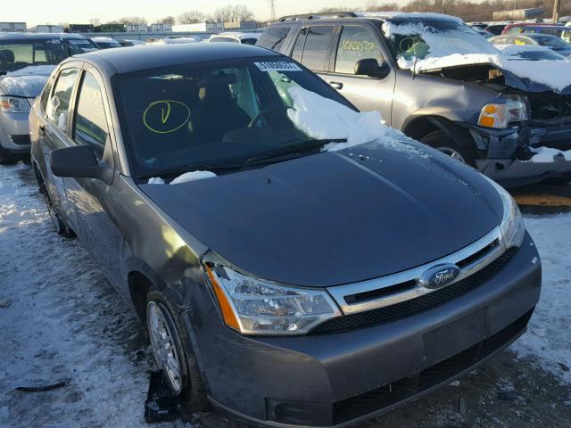 1FAHP35N39W262471 - 2009 FORD FOCUS SE GRAY photo 1