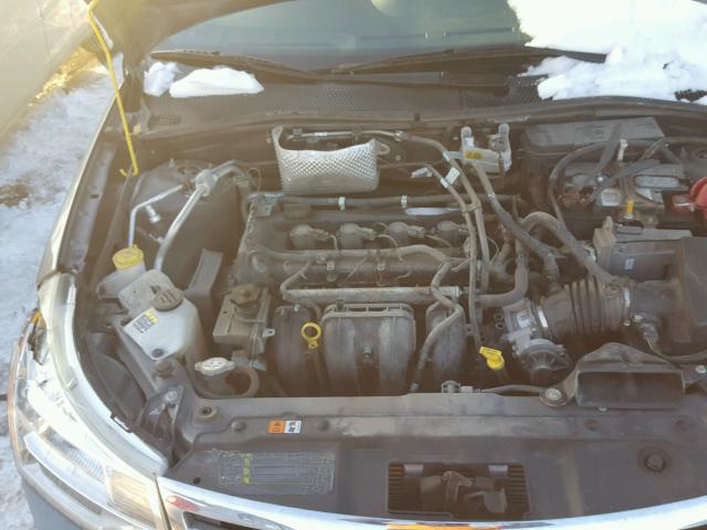 1FAHP35N39W262471 - 2009 FORD FOCUS SE GRAY photo 7