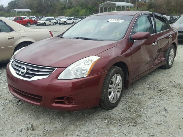 1N4AL2AP7AN419251 - 2010 NISSAN ALTIMA BAS MAROON photo 2