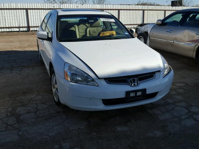 1HGCM66815A044061 - 2005 HONDA ACCORD EX WHITE photo 1