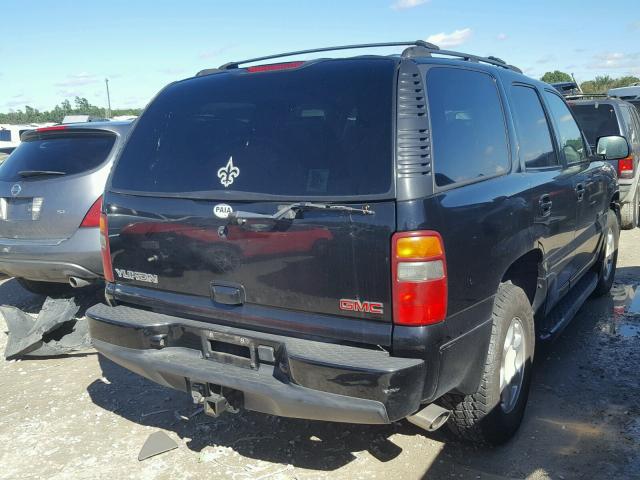 1GKEK63U62J308048 - 2002 GMC DENALI BLACK photo 4