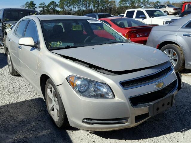 1G1ZC5EU6CF310543 - 2012 CHEVROLET MALIBU 1LT BEIGE photo 1