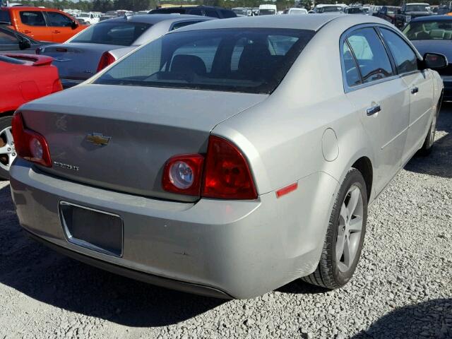 1G1ZC5EU6CF310543 - 2012 CHEVROLET MALIBU 1LT BEIGE photo 4