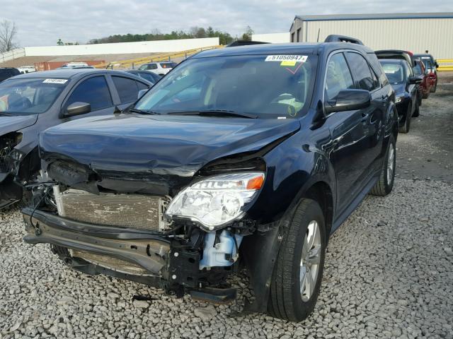 2GNALBEK9E6307674 - 2014 CHEVROLET EQUINOX LT BLACK photo 2