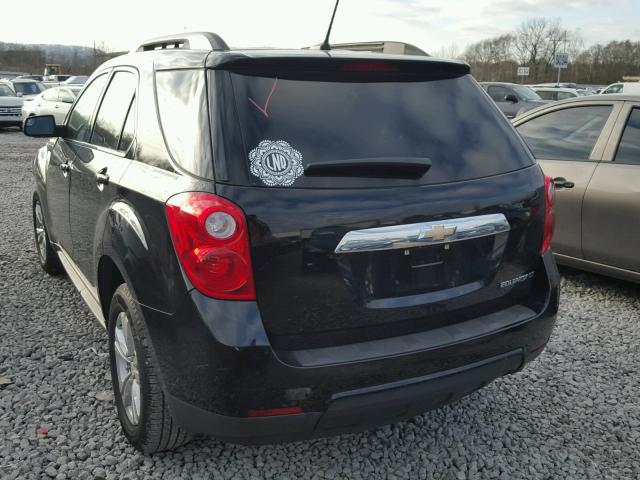 2GNALBEK9E6307674 - 2014 CHEVROLET EQUINOX LT BLACK photo 3