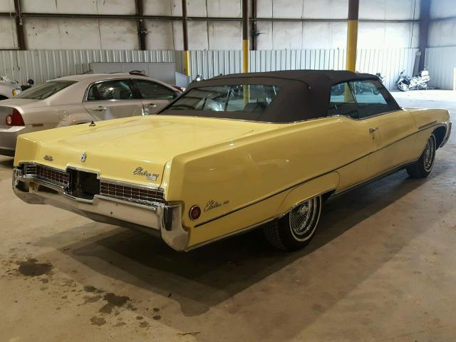 484679H100802 - 1969 BUICK ELECTRA YELLOW photo 4