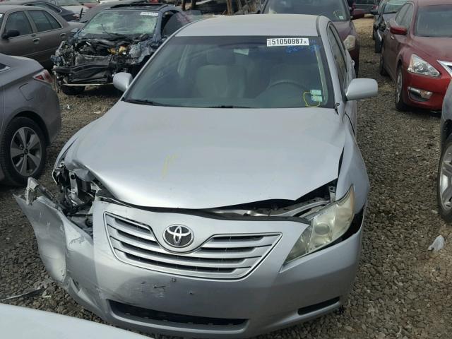 4T1BE46K79U403338 - 2009 TOYOTA CAMRY BASE SILVER photo 7