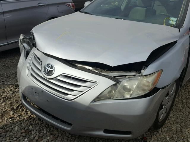 4T1BE46K79U403338 - 2009 TOYOTA CAMRY BASE SILVER photo 9