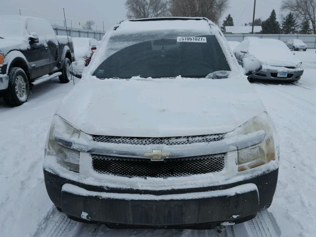 2CNDL23F556168649 - 2005 CHEVROLET EQUINOX LS WHITE photo 9