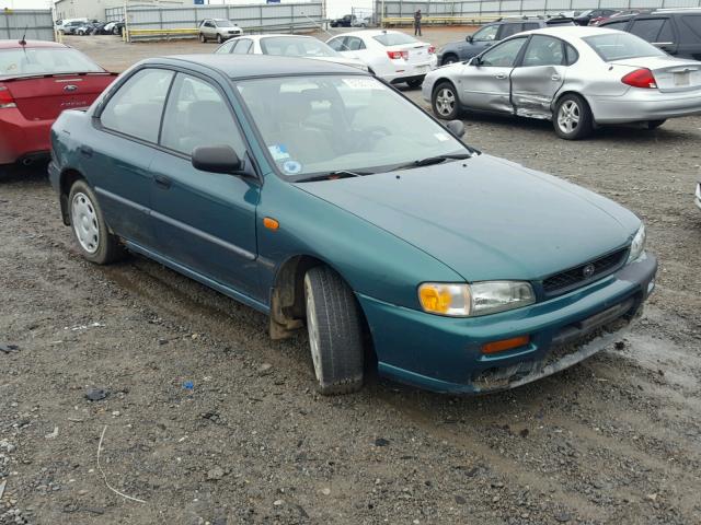 JF1GC4353WH502988 - 1998 SUBARU IMPREZA L GREEN photo 1