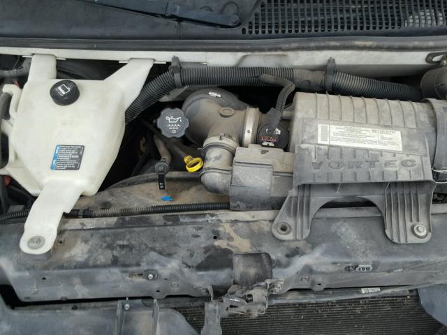 1GCGG25C281182458 - 2008 CHEVROLET EXPRESS G2 WHITE photo 7