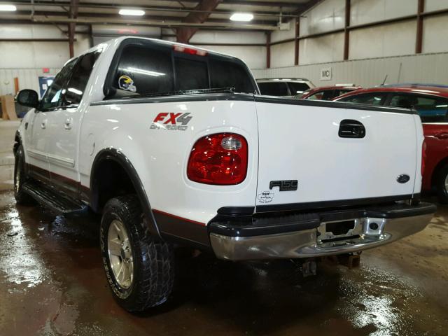 1FTRW08L12KC00400 - 2002 FORD F150 SUPER WHITE photo 3