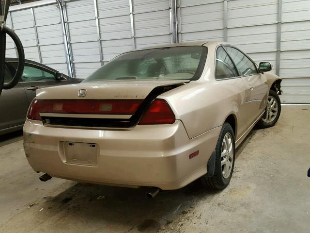 1HGCG225X2A025337 - 2002 HONDA ACCORD EX TAN photo 4