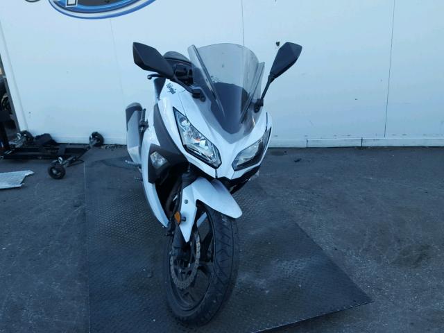 JKAEX8A19DDA13056 - 2013 KAWASAKI EX300 A WHITE photo 9