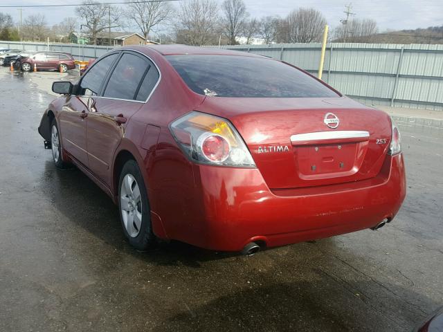 1N4AL21E18C241938 - 2008 NISSAN ALTIMA 2.5 MAROON photo 3