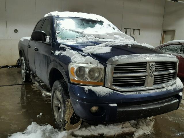 1D7HU18296J102697 - 2006 DODGE RAM 1500 S BLUE photo 1