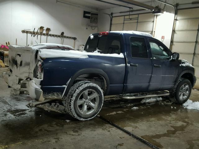 1D7HU18296J102697 - 2006 DODGE RAM 1500 S BLUE photo 4