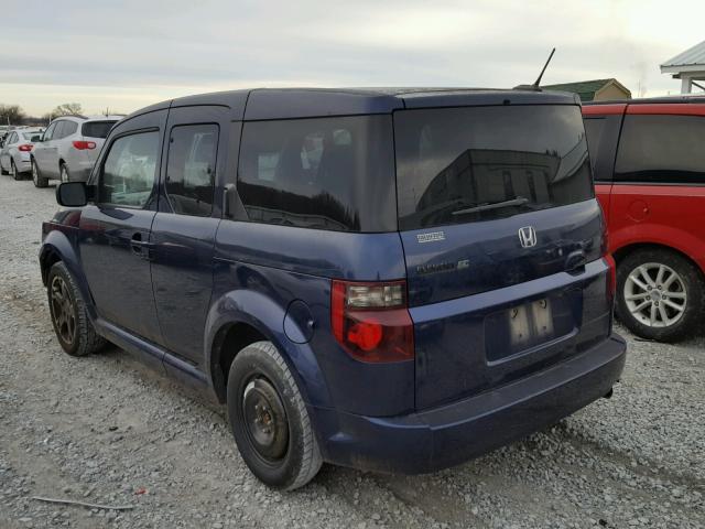 5J6YH18928L014989 - 2008 HONDA ELEMENT SC BLUE photo 3