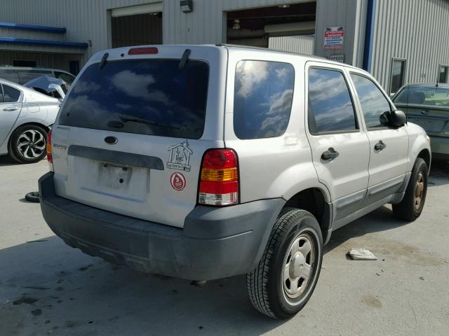 1FMYU02Z26KA01890 - 2006 FORD ESCAPE XLS SILVER photo 4