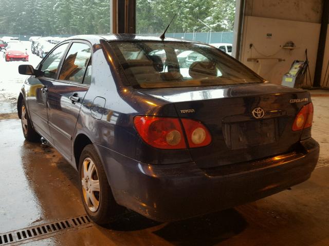 1NXBR32EX6Z739656 - 2006 TOYOTA COROLLA CE BLUE photo 3