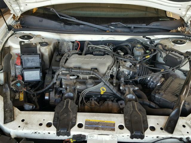 2G1WF52E649411227 - 2004 CHEVROLET IMPALA WHITE photo 7