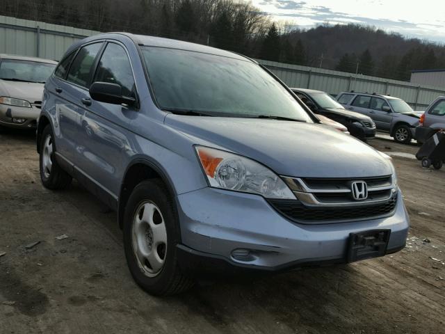 5J6RE4H37BL033796 - 2011 HONDA CR-V LX BLUE photo 1