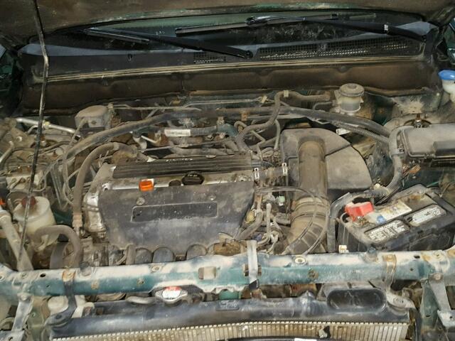 SHSRD788X3U138576 - 2003 HONDA CR-V EX GREEN photo 7