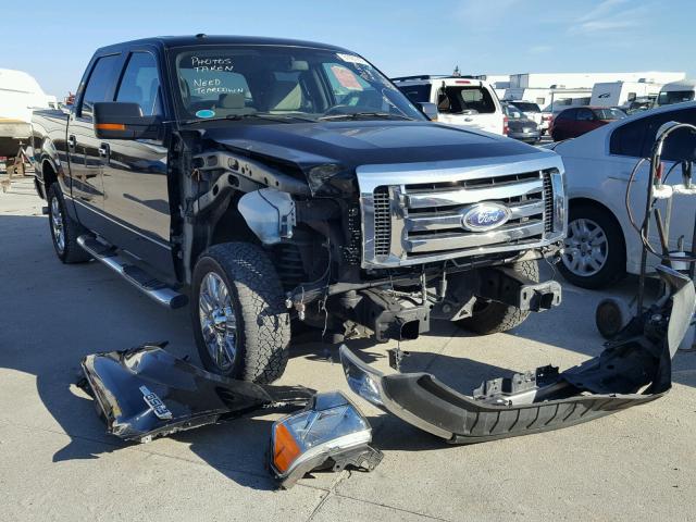 1FTRW12869FB00225 - 2009 FORD F150 SUPER BLACK photo 1