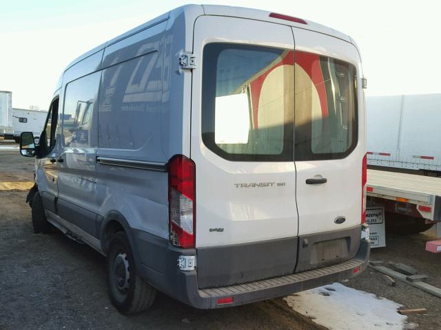 1FTYE1DMXGKB14318 - 2016 FORD TRANSIT T- WHITE photo 3