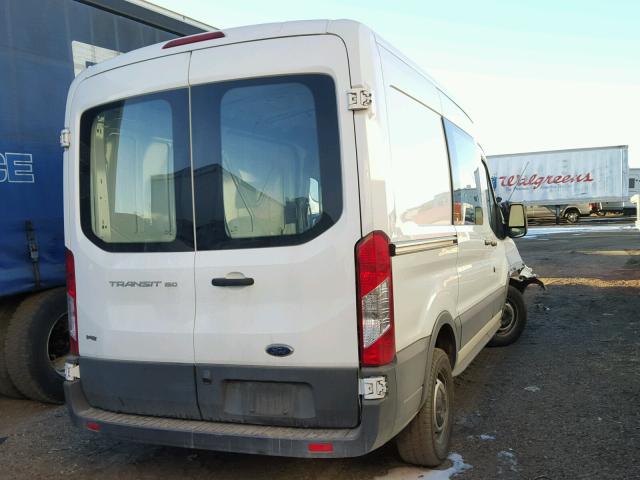 1FTYE1DMXGKB14318 - 2016 FORD TRANSIT T- WHITE photo 4