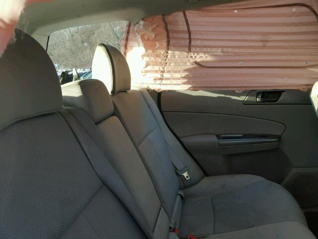 JF2SHABC4DG437397 - 2013 SUBARU FORESTER 2 GREEN photo 6