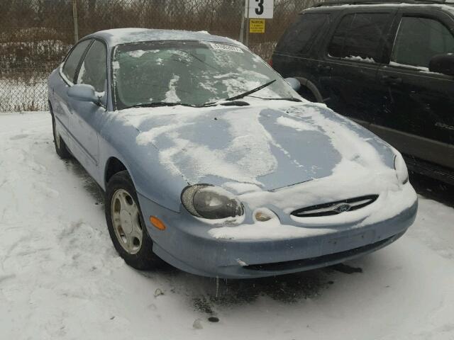 1FAFP52U4WA275995 - 1998 FORD TAURUS LX BLUE photo 1