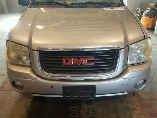 1GKET16S356109685 - 2005 GMC ENVOY XL GRAY photo 7