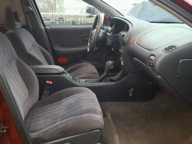 1G2WP52KX2F180271 - 2002 PONTIAC GRAND PRIX მუქწითელი ფოტო 5