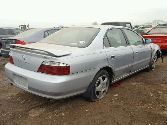 19UUA56693A036230 - 2003 ACURA 3.2TL SILVER photo 4