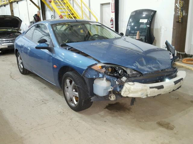 1ZWHT61L7Y5624374 - 2000 MERCURY COUGAR V6 BLUE photo 1