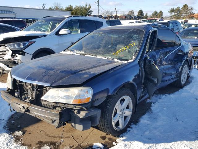 19UUA56693A043534 - 2003 ACURA 3.2TL BLUE photo 2