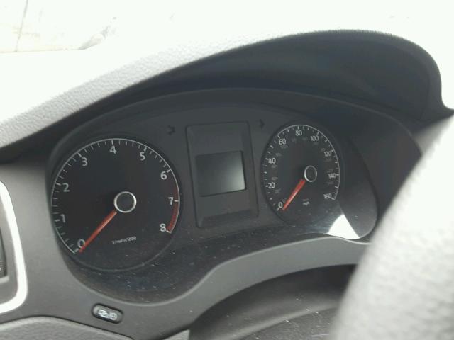 3VW2K7AJ6CM398400 - 2012 VOLKSWAGEN JETTA BASE ლურჯი ფოტო 8