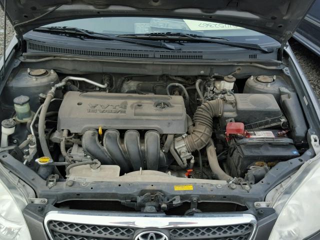 1NXBR32E76Z763963 - 2006 TOYOTA COROLLA CE GRAY photo 7