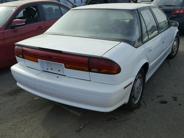 1G8ZK5470NZ214828 - 1992 SATURN SL2 WHITE photo 4