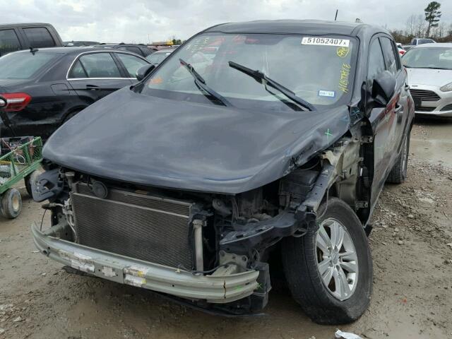 KNDPB3A23B7081337 - 2011 KIA SPORTAGE L BLACK photo 2