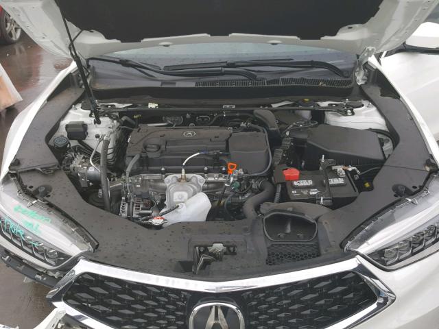 19UUB1F33JA005953 - 2018 ACURA TLX WHITE photo 7