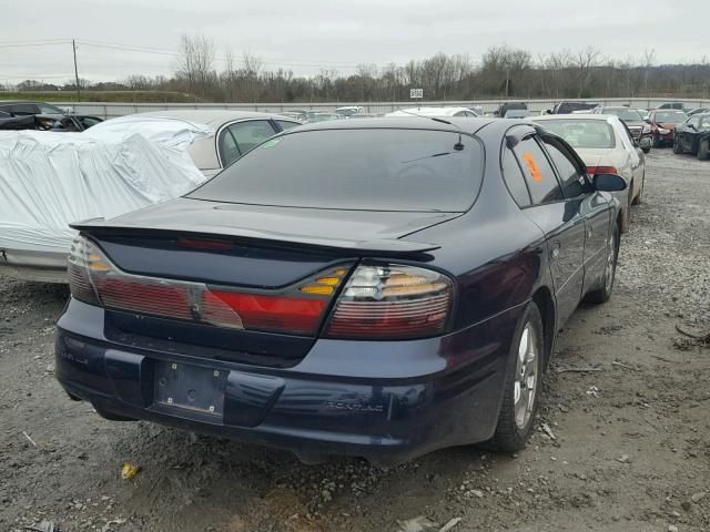 1G2HY54KX34159498 - 2003 PONTIAC BONNEVILLE BLUE photo 4