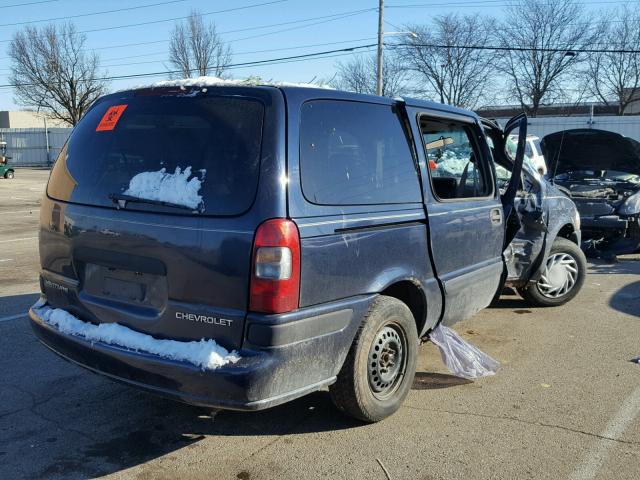 1GNDX03E34D159847 - 2004 CHEVROLET VENTURE BLUE photo 4