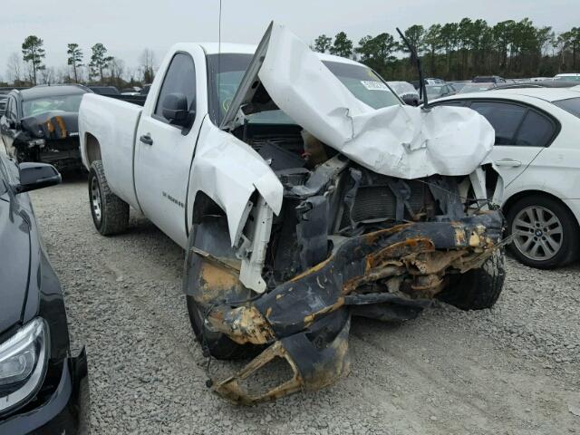 1GCEC14X88Z206541 - 2008 CHEVROLET SILVERADO WHITE photo 1