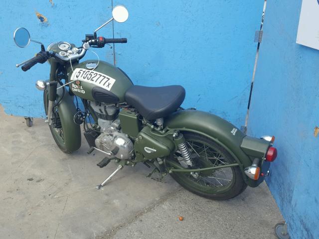 ME3FSV272FC581125 - 2015 ROYAL ENFIELD MOTORS BULLET GREEN photo 3