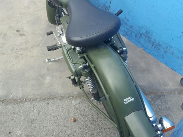 ME3FSV272FC581125 - 2015 ROYAL ENFIELD MOTORS BULLET GREEN photo 6